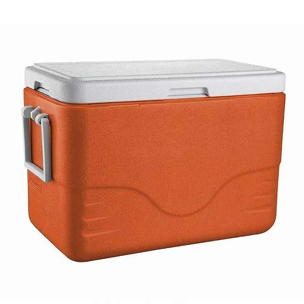 Caixa térmica Coleman 28 QT 26,4L - Tangerine Tango - Laranja