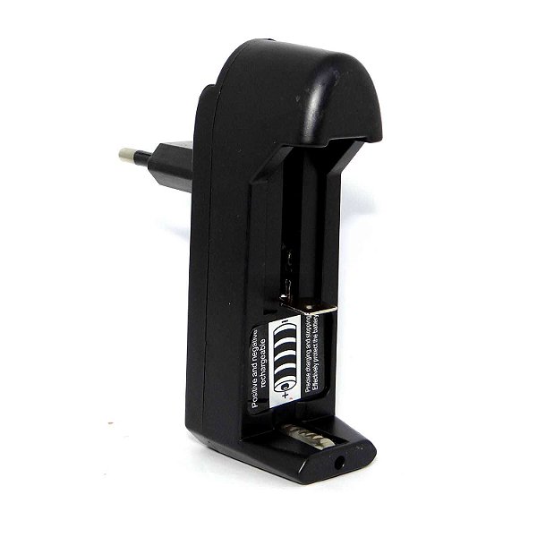 Carregador para 1 Bateria 18650