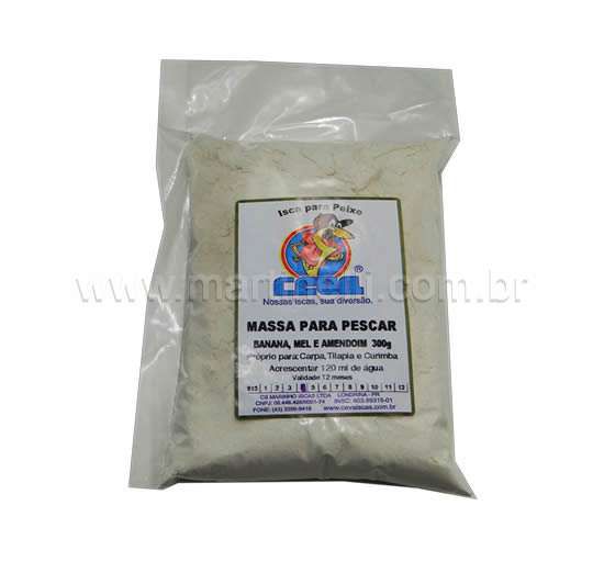 Ceva mistura para massa Mel Banana e Amendoim - 300g