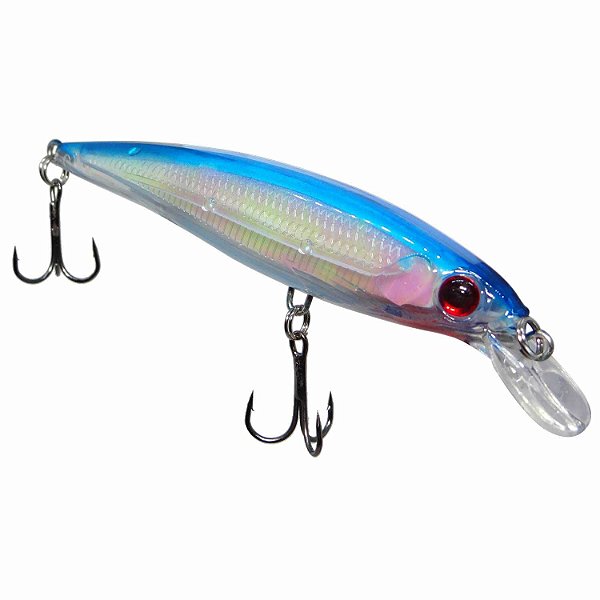 Isca artificial Action Raptor-X 100 cor: 07 - Azul Translucida