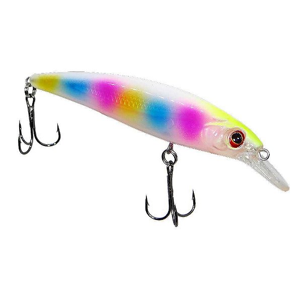 Isca artificial Action Raptor-X 100 cor: Palhacinho