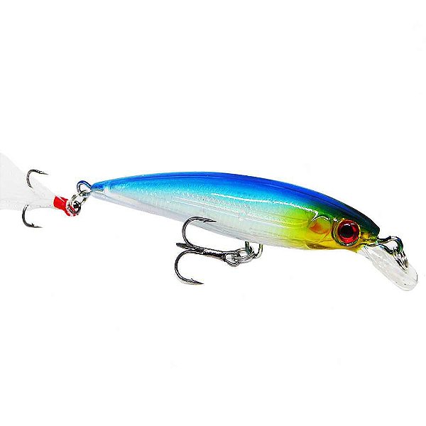Isca artificial Action Raptor-X 85 cor: 6 Azul/Prata