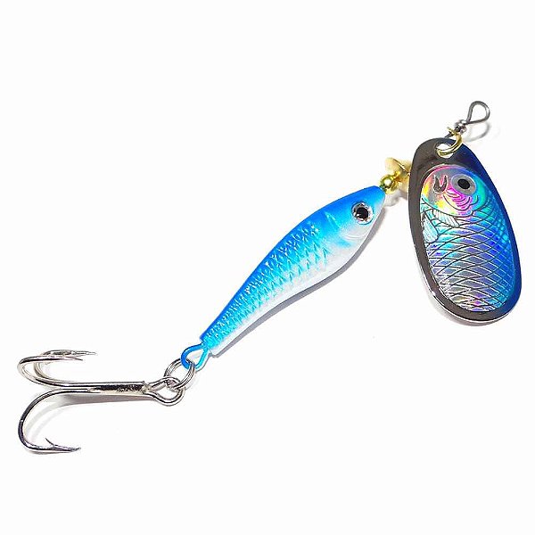 Isca artificial Marine Sports Laser Spinner Special 15g Cor 09