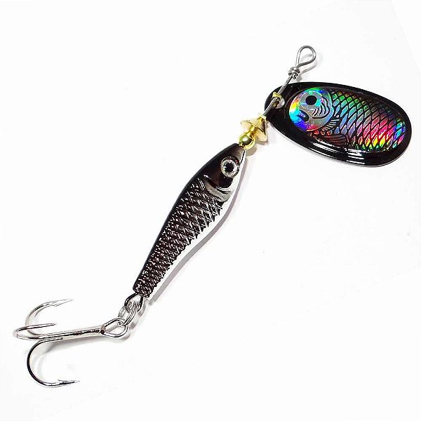Isca artificial Marine Sports Laser Spinner Special 15g Cor 38