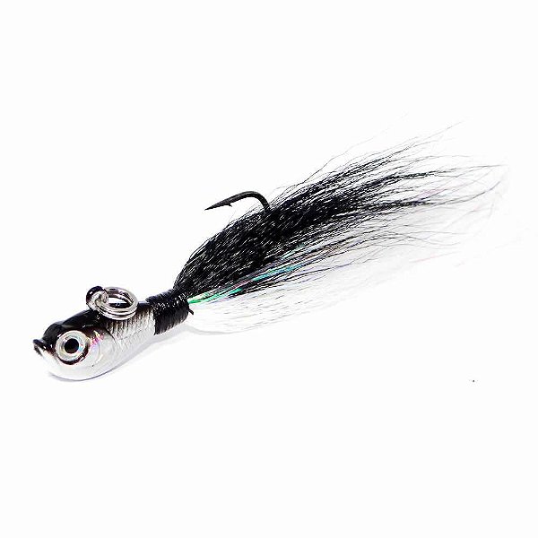 Isca artificial Marine Sports Streamer Jig JH 20g Cor 2 BW By Johnny Hoffmann