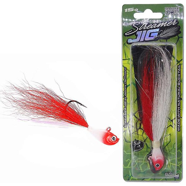 Isca Marine Sports Streamer Jig JH 15g Cor 7 By Johnny Hoffmann