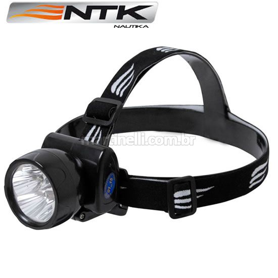 Lanterna Super LED de cabeça Nautika Fenix recarregável