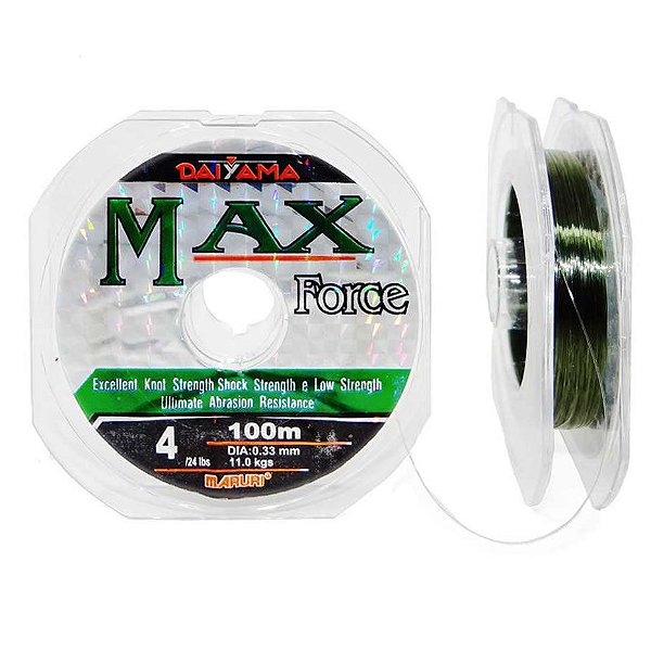 Linha Maruri Max Force Nylon 0,82mm - 100m