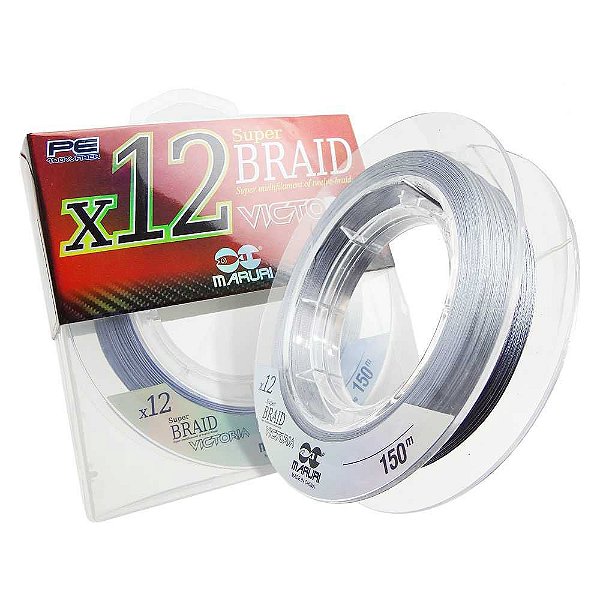 Linha Maruri Victoria Multifilamento 0,34mm 12x 150m 51lb