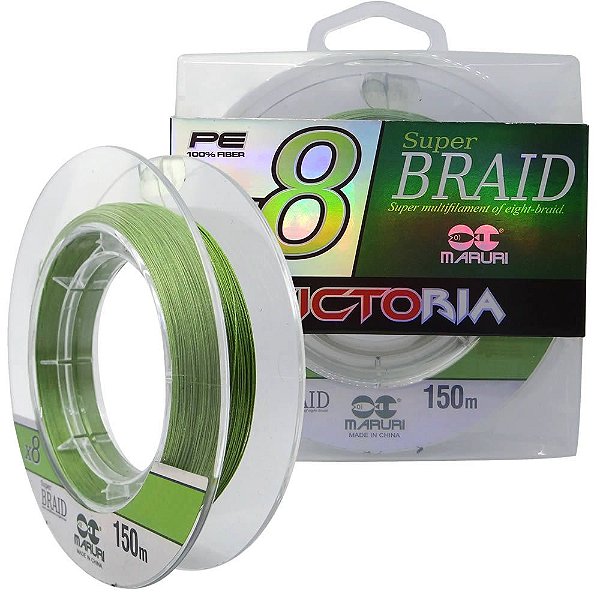 Linha multifilamento Maruri Victoria 8X 0,24mm 26lbs 150m