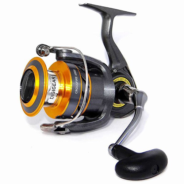Molinete Daiwa Novo Crossfire 5000 - 3 Rolamentos