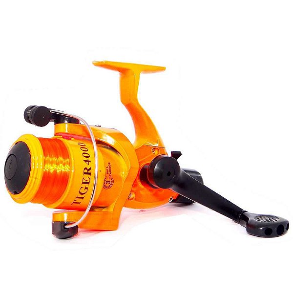Molinete Lamazon Tiger 4000 4 Rolamentos c/ linha