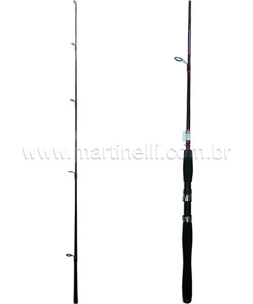 Vara Intergreen Rubi - 15-40lbs - 1,90m - RBS63X-2 - (molinete) - (duas partes)