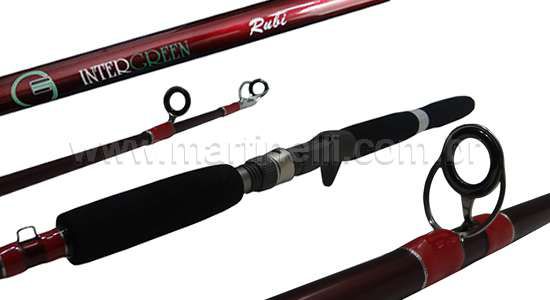 Vara Intergreen Rubi - 6-15lbs - 1,62m - RBC54L-2 - (carretilha)
