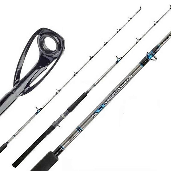 Vara Marine Sports Evolution GT2 MS-C661XH - 40-80 lb - (1,98m) (carretilha) (inteiriça)