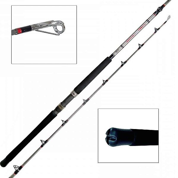 Vara Marine Sports Evolution Nova Giant Cathfish GC2 C661XH - 60-120lb (1,98m) (carretilha) (inteiriça)