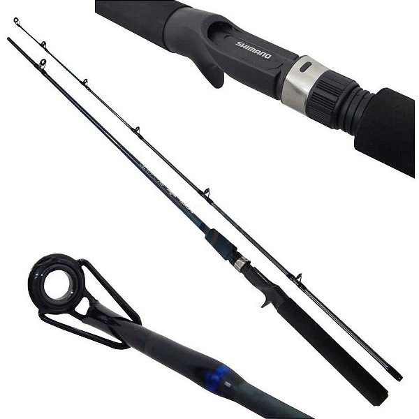 Vara Shimano FX - 10-20 lbs - 2,01m - FXC-66MHB2 - (carretilha) - (duas partes)