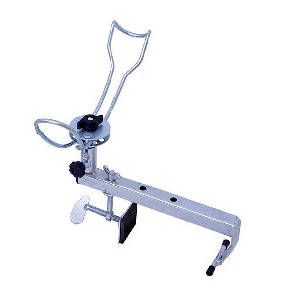 Suporte de Barco/Lancha Secretaria p/ 1 vara pesca Piapara