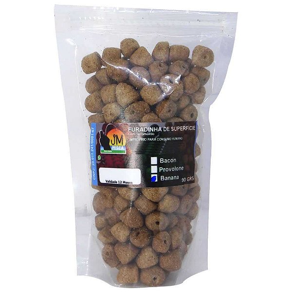 Ração Jm Pesca Furadinha Banana 90gr