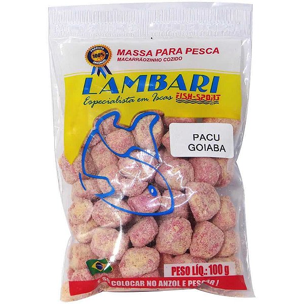 Massa Lambari Fish Sports Pacu Goiaba 100g