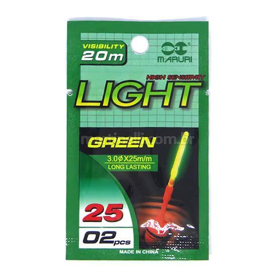 Luz Química Maruri 3.0 x 25mm pacote com 2 un.