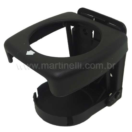 Porta copos dobrável Preto, ideal para sua embarcação