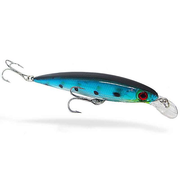 Isca artificial Action Raptor-X 100 cor: 07 - Azul c/ pintas