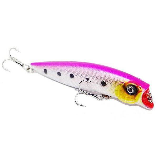 Isca artificial Action Raptor-bv 90 cor: B5 - lilas - Similar Brava 90