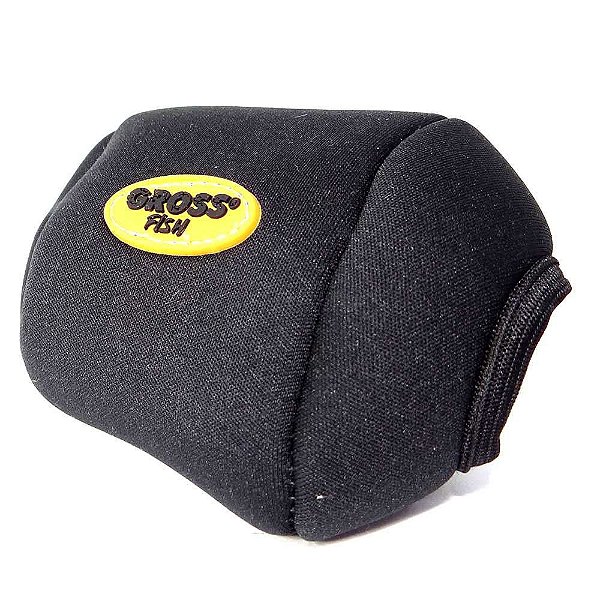Protetor p/ carretilha Gross Fish Preto tam: P Perfil Baixo