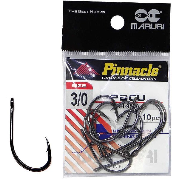 Anzol Pinnacle Pacu 3/0 com 10 un. mini