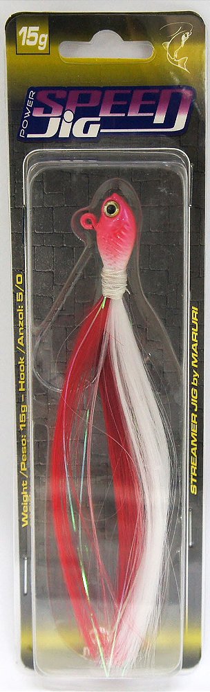 Isca Maruri Jig Speed Streamer 15g 5/0 Cor 3
