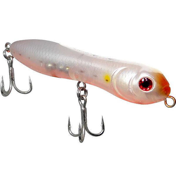 Isca artificial Nelson Nakamura Zig Zarinha 90 Cor: PB - Transp