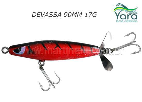 Isca artificial Yara Devassa 90mm 17G cor 02 - Hallowen