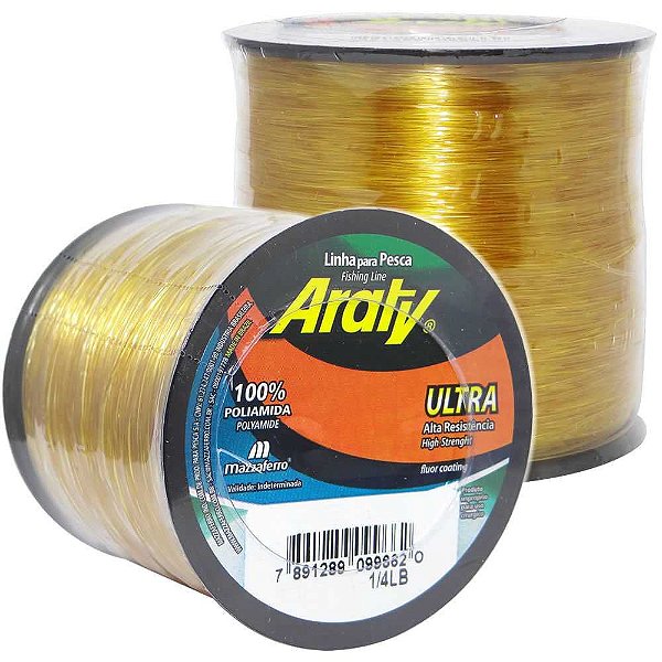 Linha Araty Ultra Ouro 0,60mm 330m