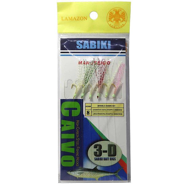 Sabiki Lamazon Caivo 3-d Maruseigo 8