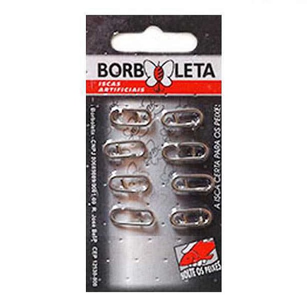 Snap Borboleta Engate Rápido 40 lbs com 10 unidades