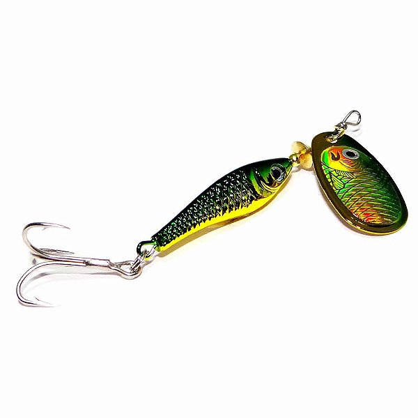 Isca artificial Marine Sports Laser Spinner Special 15g Cor 12