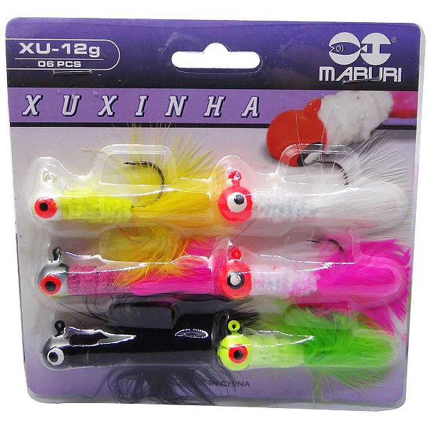 Isca Maruri Xuxinha Jig 12gr c/ 6 Pc