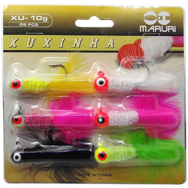 Isca Maruri Xuxinha Jig 10gr c/ 6 Pc