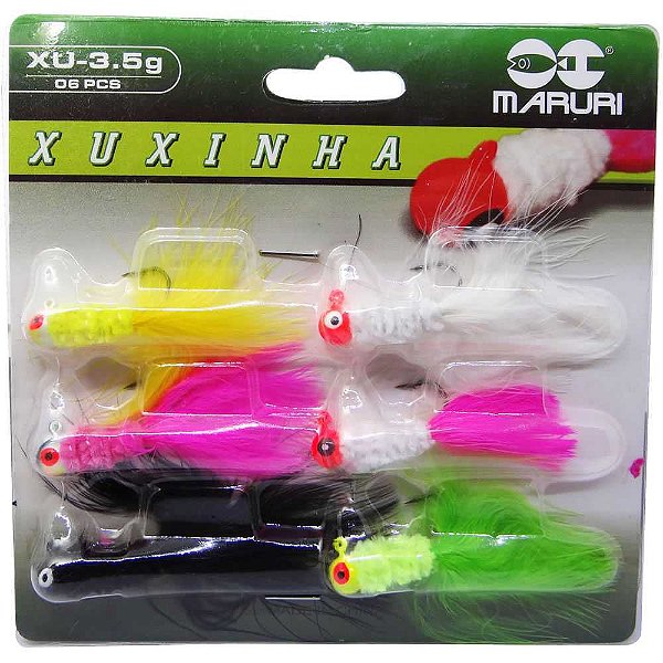 Isca Maruri Xuxinha Jig 3,5gr c/ 6 Pc