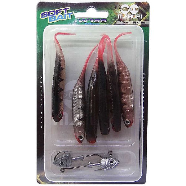 Isca Maruri Silicone W189 10cm C/6 Cor 18904