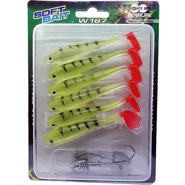 Isca Maruri Silicone W187 10cm C/6 Cor 18910