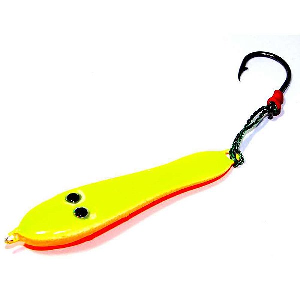 Isca Maruri Jig Sapinho 25g Verde Com Laranja