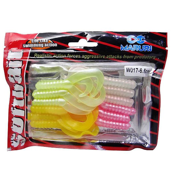Isca Maruri Grubs Silicone W017 6,5cm