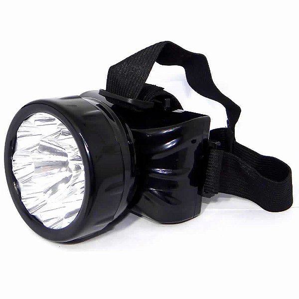 Lanterna De Cabeça Dp-781 Super potente 9 Leds
