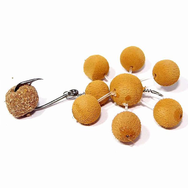Isca artificial JR Neto Anteninha Ração estrelinha Bege