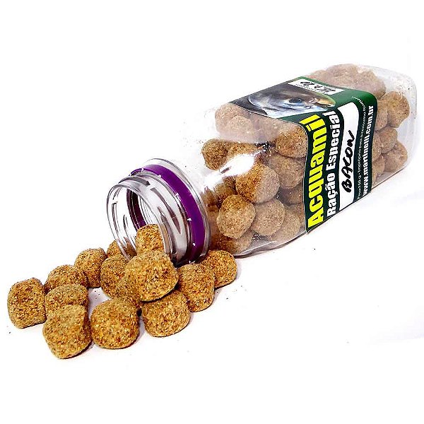 Ração Acquamil Sabor Bacon 110g