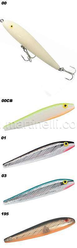 Isca artificial Rebel Jumpin Minnow T10 cor: 00CB