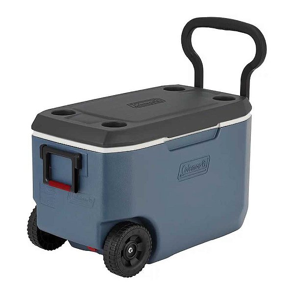 Caixa Térmica Coleman 62 Qt 58l Xtreme 5 - Azul c/ Roda