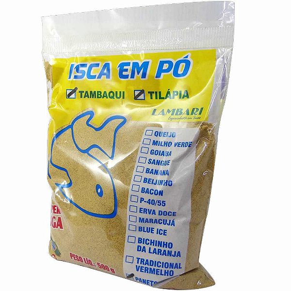 Isca em Pó Lambari Panetone 500g